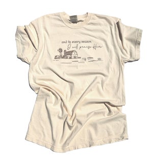 And In Every Season Embroidered Tee